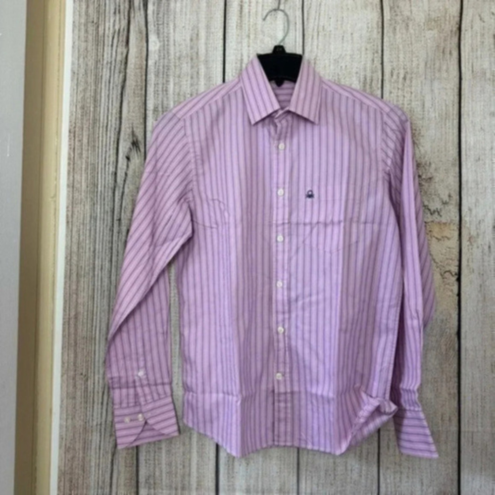 Stile Benneton Mens button up shirt size Small